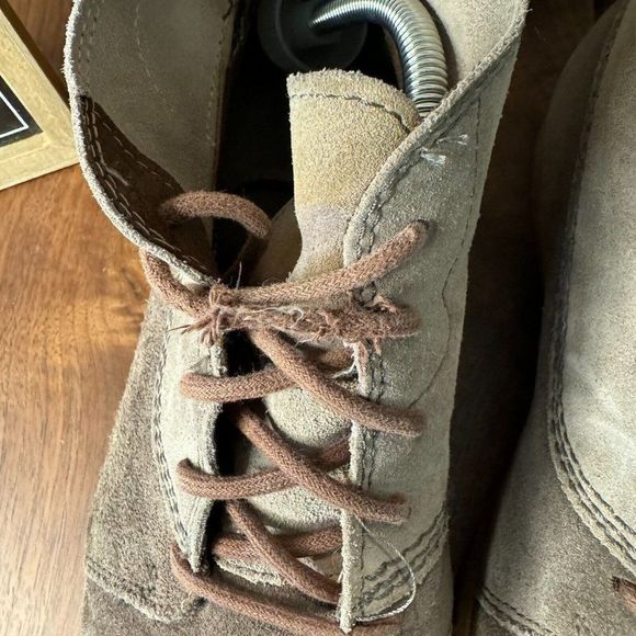 Mens Sorel Greely Gray Suede Lace‎ Up Comfort Chukka Ankle Boots Size 10 M GUC main image 5